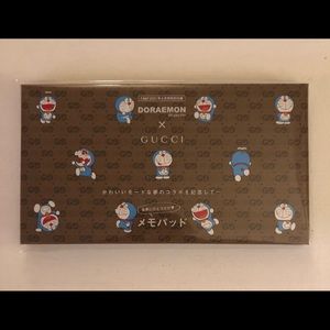 Doraemon X Gucci notepad set